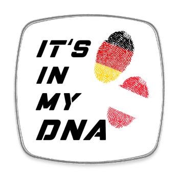 C'est dans mon ADN Allemagne et Autriche - Magnet carré - blanc - Devant