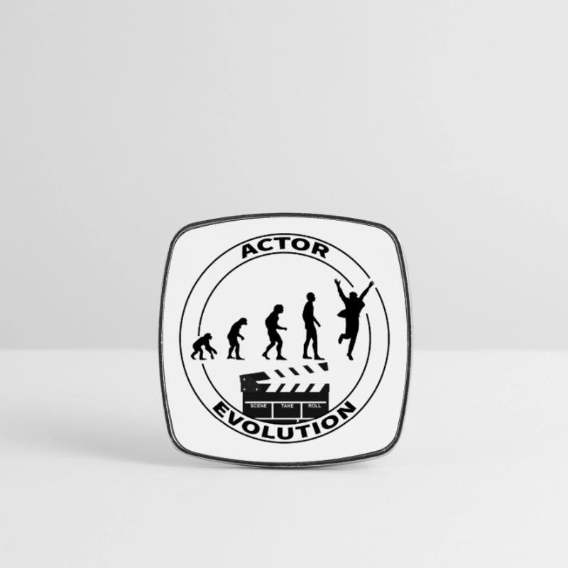 Cadeau d'interprète acteur d'évolution Magnet carré