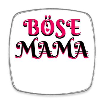 Böse Mama Muttertag Lustig Sarkastisch Alles Gute - Viereckiger Kühlschrankmagnet - Weiß - Vorne