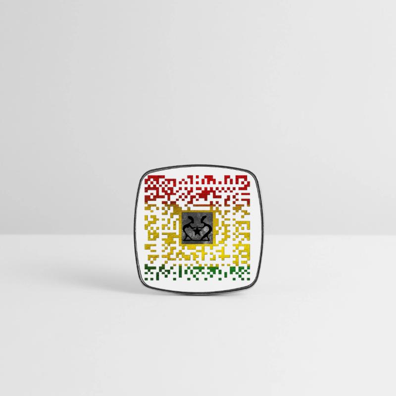 Square fridge magnet