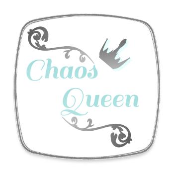 lustige sprücheshirts, chaosqueen, partnerlook - Viereckiger Kühlschrankmagnet - Weiß - Vorne