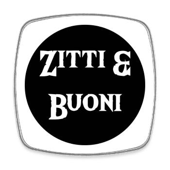 Zitti & Buoni - Square fridge magnet - white - Front