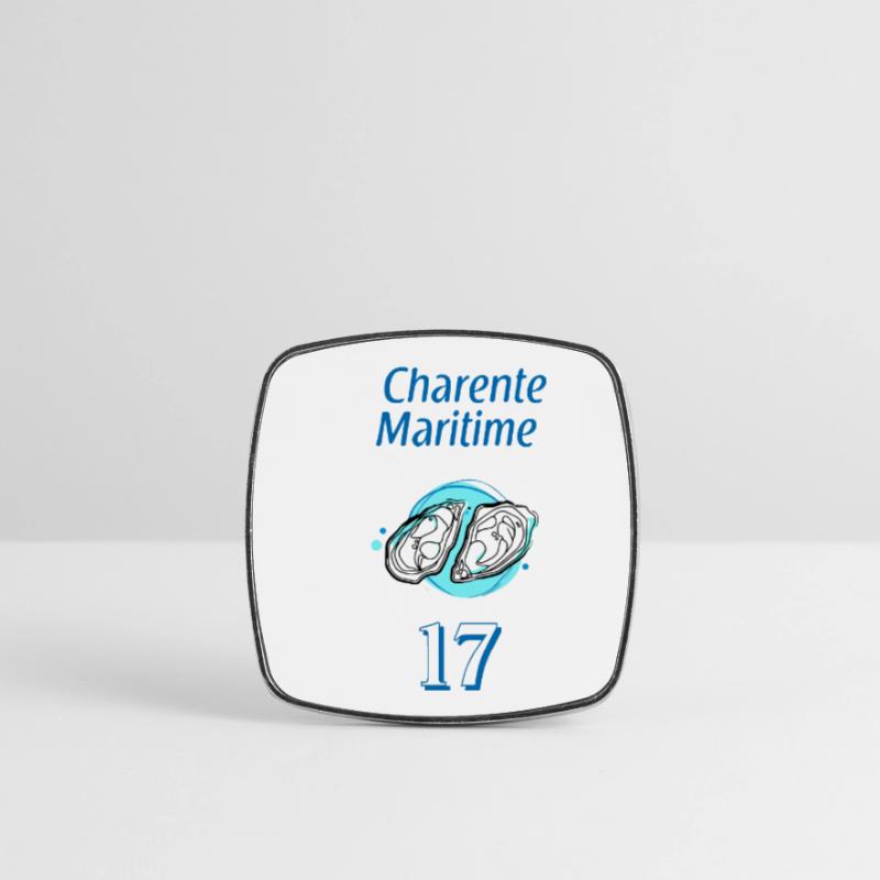 Charente-Maritime Square fridge magnet