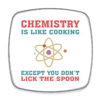 Funny Chemical Engineering Quote for Chemical Engi - Square fridge magnet - white - Front