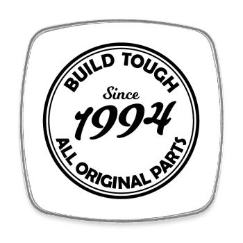 Born in 1994 - Square fridge magnet - white - Front