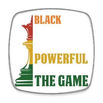 Juneteenth Black History Day Pride Gift - Square fridge magnet - white - Front