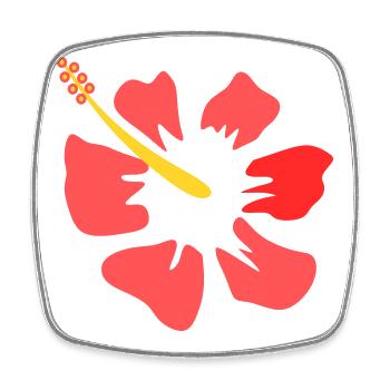 Fleur Rose Rose Fleur Fleurs Rose Rose Fleurs - Magnet carré - blanc - Devant
