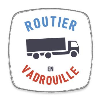 Rover Scout - Square fridge magnet - white - Front