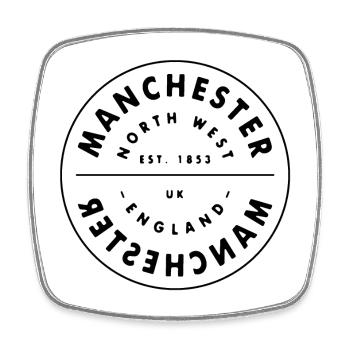 Annulation de la circulaire de Manchester dans le Nord-Ouest de l’Angleterre - Magnet carré - blanc - Devant
