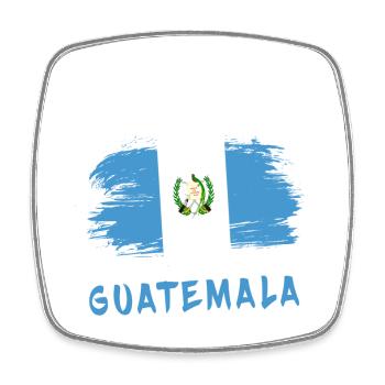 Team Guatemala Flag Design - Square fridge magnet - white - Front