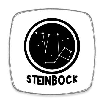 Galaxie Sternzeichen Sterndeutung Steinbock Sterne - Viereckiger Kühlschrankmagnet - Weiß - Vorne