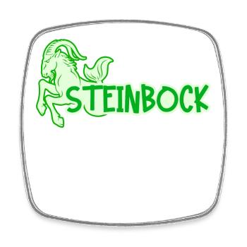Horoskop Steinbock Esoterik Aberglaube Tierkreis - Viereckiger Kühlschrankmagnet - Weiß - Vorne