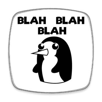 Antarktis Kalt Tier Pinguin Statement Vogel - Viereckiger Kühlschrankmagnet - Weiß - Vorne