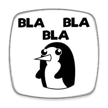 Kalt Pinguin Spruch Zoo Tier Seevogel Südpol - Viereckiger Kühlschrankmagnet - Weiß - Vorne