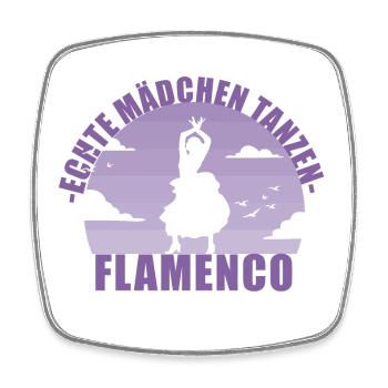 Flamenco Tänzerin Andalusien Tanz Geschenk - Viereckiger Kühlschrankmagnet - Weiß - Vorne