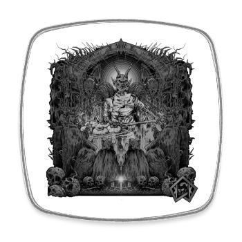 Baker, Baker, Master Baker, Master Baker - Square fridge magnet - white - Front