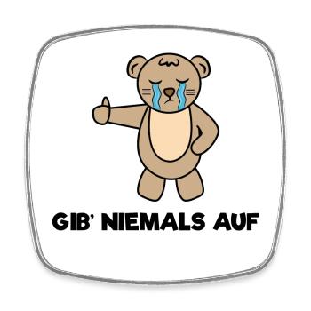 Anime Statement Zeichentrick Comic Cosplay Manga - Viereckiger Kühlschrankmagnet - Weiß - Vorne