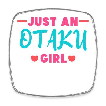 Pop Culture Japan Anime Manga Heart Statement - Square fridge magnet - white - Front