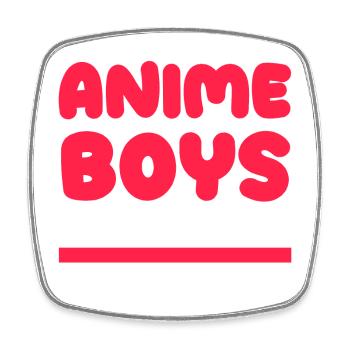 Anime Statement Asiatisch Cosplay Comic Geek Manga - Viereckiger Kühlschrankmagnet - Weiß - Vorne
