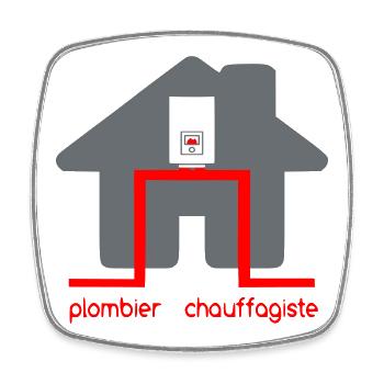 Heizungsinstallateur - Viereckiger Kühlschrankmagnet - Weiß - Vorne