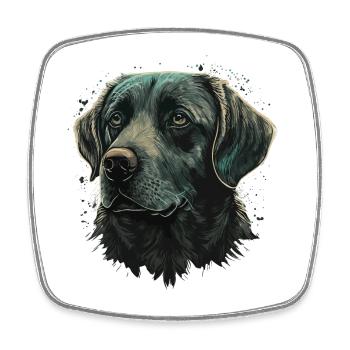 Light Color Labrador Retriever - Square fridge magnet - white - Front