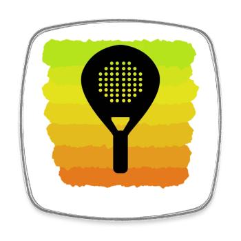 Setback Padel Player Fans Racket Leisure - Square fridge magnet - white - Front