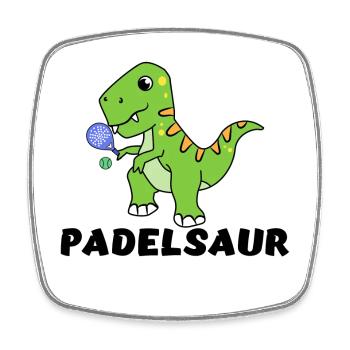 Bälle Spruch Spieler Padelspiel Padel Schläger - Viereckiger Kühlschrankmagnet - Weiß - Vorne