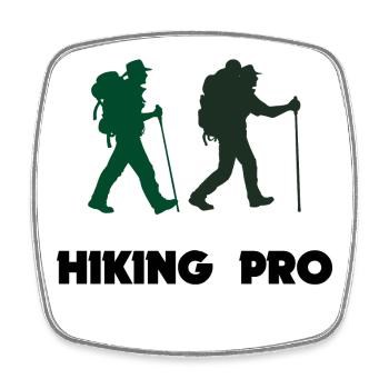 Mountain Peaks Mountain Hiking Statement Hiking Nature - Square fridge magnet - white - Front