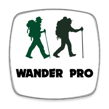 Hiking Statement Mountain Peaks Via Ferrata Mountains - Square fridge magnet - white - Front