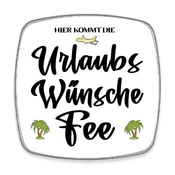 Tourismuskauffrau Tourismuskaufmann Geschenk - Viereckiger Kühlschrankmagnet - Weiß - Vorne