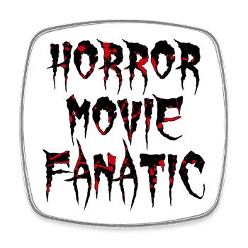 Movie Night Movies Movies Movie Statement Regarder le film - Magnet carré - blanc - Devant