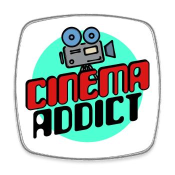 Movie Night Movies Series Statement Movie Night - Magnet carré - blanc - Devant