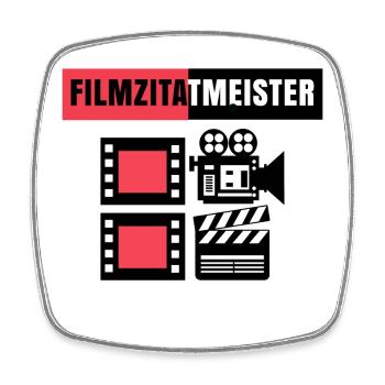 Kinoabend Fernsehabend Movies Statement Kamera - Viereckiger Kühlschrankmagnet - Weiß - Vorne