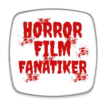 Serien Streaming Movies Statement Dvd Abend Filme - Viereckiger Kühlschrankmagnet - Weiß - Vorne