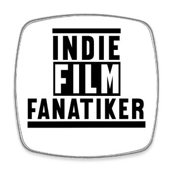 Filme Kino Movies Statement Filmabend Streaming - Viereckiger Kühlschrankmagnet - Weiß - Vorne