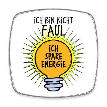 Umweltfreundlich Cooler Spruch Umwelt Umweltschutz - Viereckiger Kühlschrankmagnet - Weiß - Vorne