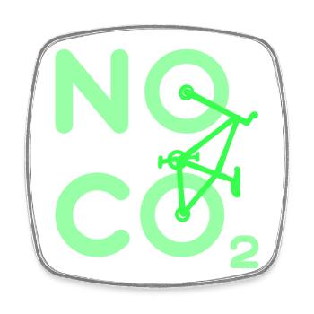 Umweltschützer Co2 Umwelt Statement Erde Natur - Viereckiger Kühlschrankmagnet - Weiß - Vorne
