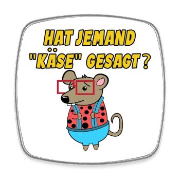 Haustiere Ratte Statement Heimtier Schoßtier - Viereckiger Kühlschrankmagnet - Weiß - Vorne