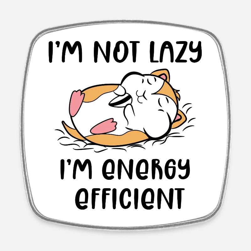 Animaux de compagnie Animal préféré Hamster Déclaration Animaux - Magnet carré - blanc
