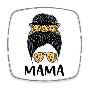 Best Mama Ever - Square fridge magnet - white - Front