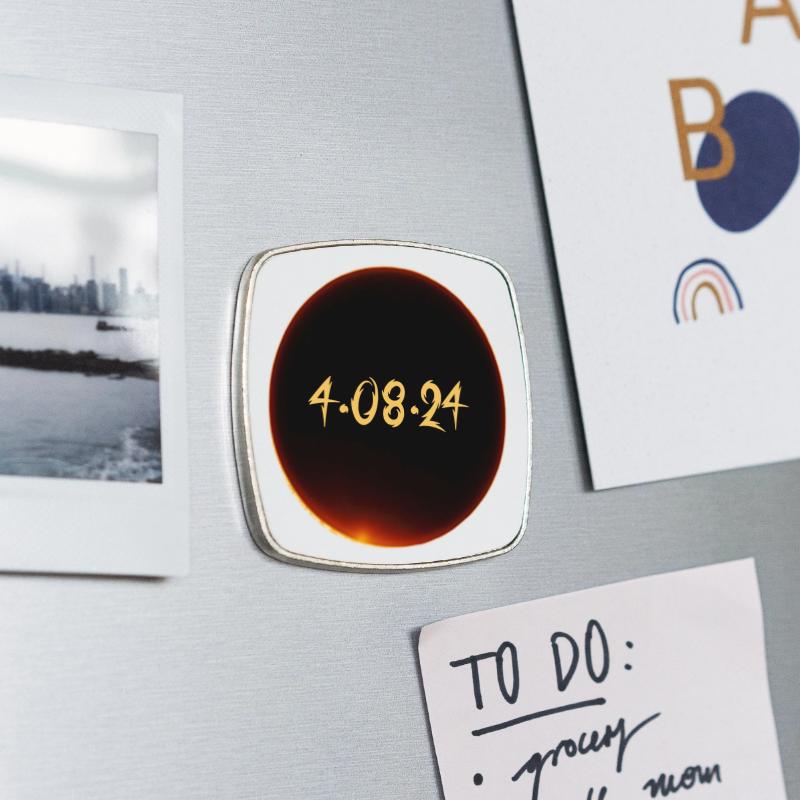 Square fridge magnet