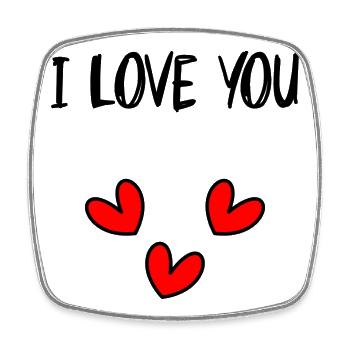 CHRISTMAS. YEAR. ANNIVERSARY. RETIREMENT. DAD. MAMAM. - Square fridge magnet - white - Front