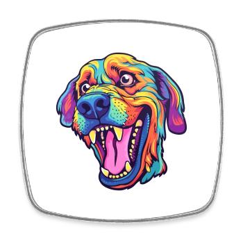 Córdoba Kampfhund Rasse Cartoon Kawaii Illustra - Viereckiger Kühlschrankmagnet - Weiß - Vorne