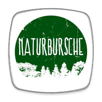 Berge Natur Campingplatz Camping Wanderer Chillen - Viereckiger Kühlschrankmagnet - Weiß - Vorne