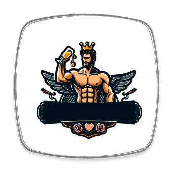 Bachelor Party - Bachelor Party 3 - Square fridge magnet - white - Front