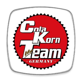 Grain , Party , Wheat Grain ,Cola Grain Team(25) - Square fridge magnet - white - Front