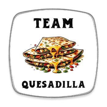 Team Quesadilla Mexico - Square fridge magnet - white - Front