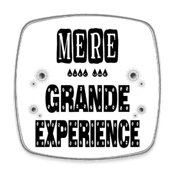 Mère Avec Une Grande Expérience Maman - Magnet carré - blanc - Devant