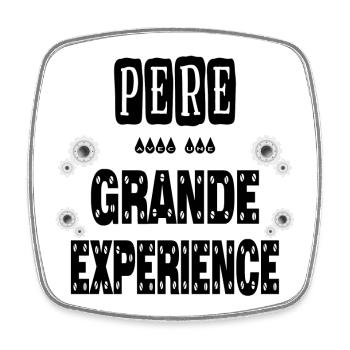 Père Avec Une Grande Expérience Papa - Magnet carré - blanc - Devant