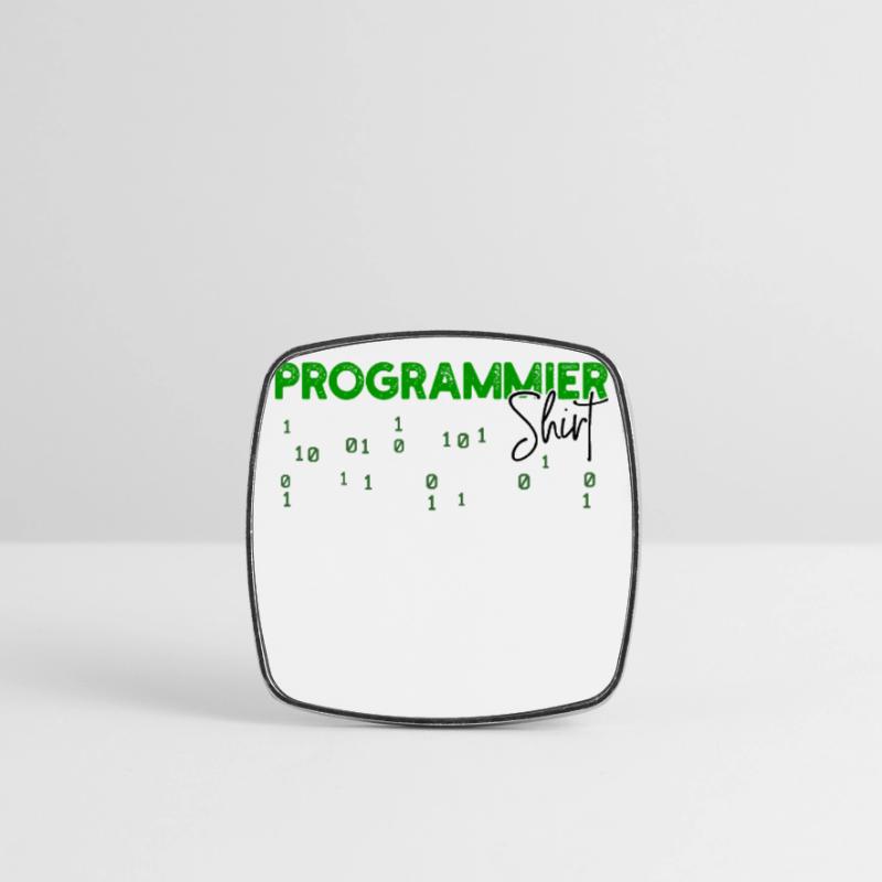 Programmeur Développeur Code Statement Scripting Magnet carré